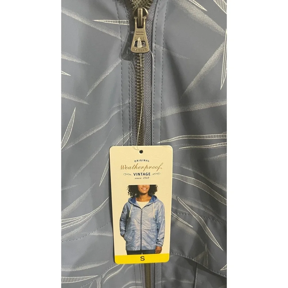 Weatherproof Vintage Blue Raincoat/Slicker Small NWT‎